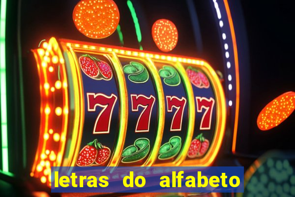 letras do alfabeto personalizadas para imprimir